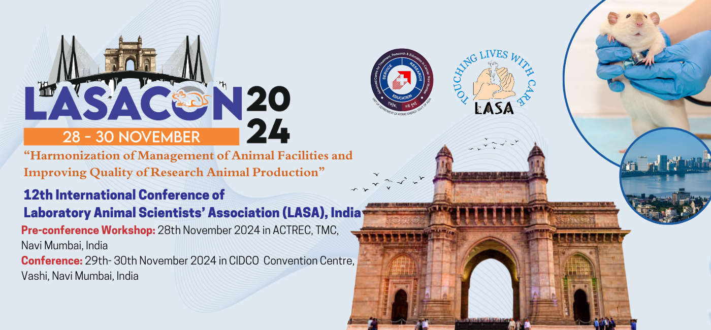 12th International Conference of Laboratory Animal Scientists' Association (LASA) India